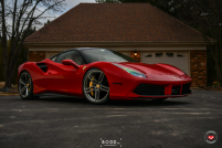 ���� ������� Vossen: Ferrari 488 GTB �� ������ Vossen VPS-302