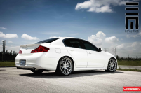   Vossen: CV2 - Matte Silver Machined / Stainless Lip - F: 20x9 / R: 20x10.5