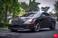 ���� ������� Vossen: Mercedes CLS �� ������ Vossen VFS-6
