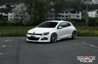  Vossen: CV1 - Matte Black Machined / Stainless Lip - F: 19x8.5 / R: 19x10