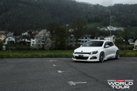 ���� ������� Vossen: CV1 - Matte Black Machined / Stainless Lip - F: 19x8.5 / R: 19x10